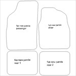 Fiat Panda Car Mats